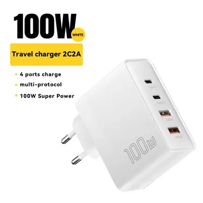 Image de Chargeur Rapide USB-C 100W PD/QC pour iPhone, Xiaomi, MacBook