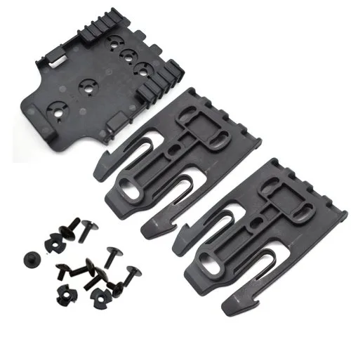 3pcs black