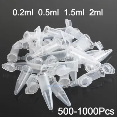 Image de Tube à Centrifuger 2ml - Transparent & Précis