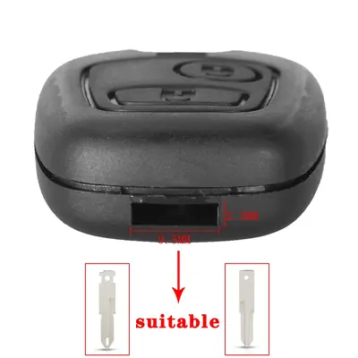 Image de Coque de Clé Télécommande Compatible Peugeot & Citroën
