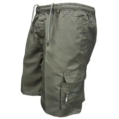 Image de Short Cargo Homme Multipoche - Style Militaire & Décontracté