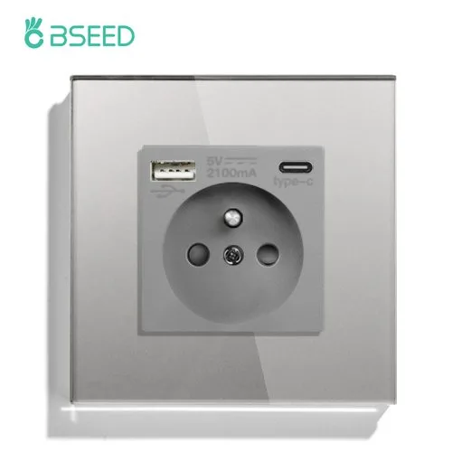 Type-C Socket Gray