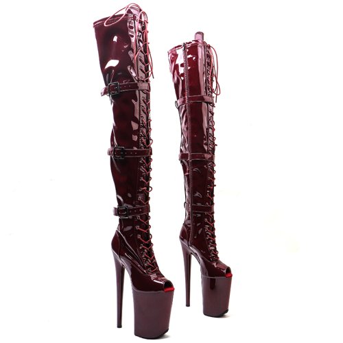 Imagen de Botas de Baile con Tacón Alto para Mujer - Estilo Stripper