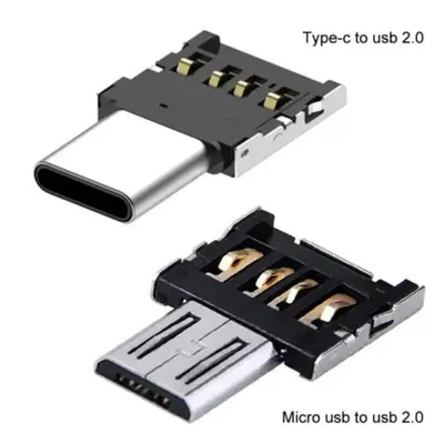 Adaptateur USB-C/Micro-USB vers USB 2.0 - Connectez tout
