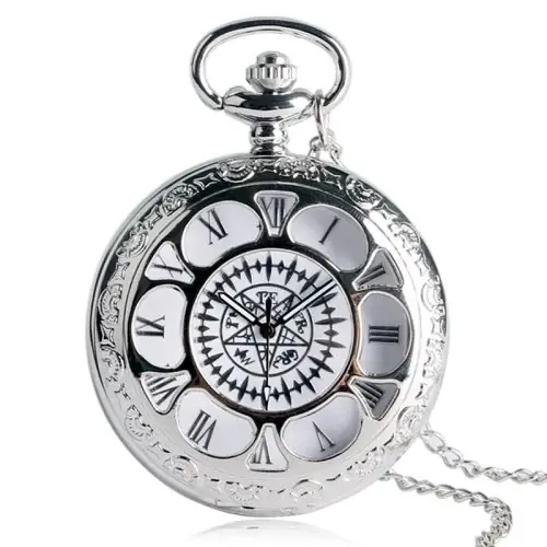 Image de Montre de Poche Black Butler Sebastian - Cosplay Luxe