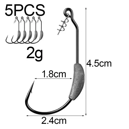Image de Hameçon Texas Rigs - Pêche Ultra-Résistant