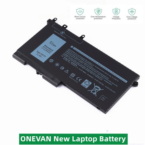 Immagine di Batteria Portatile Originale OneVan per Dell Latitude 5280, 5480, 5580, E5280, E5480, E5580, E5290, E5490, E5590 – Alta Capacità e Durata