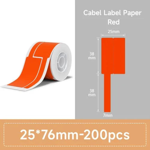 Cable25x76-200-czerwony