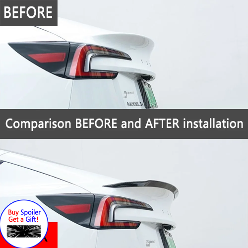 Bild von Original ABS Heckspoiler für Tesla Model 3 Highland 2024-2026 – Stilvolle Heckflügel-Modifikation für verbessertes Design und Aerodynamik