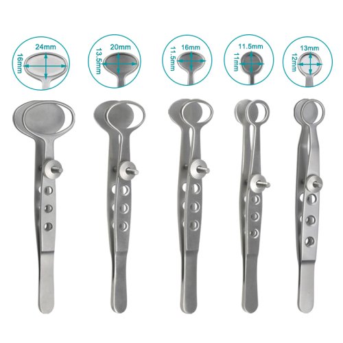 Afbeelding van Chalazion Pincet - Ooglid Instrument van Roestvrij Staal