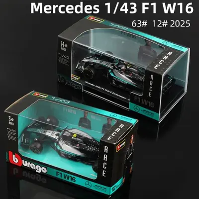 Image de Mercedes F1 W16 E Performance 2025 - Modèle Réduit 1:43