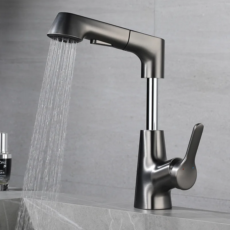 Image of Eco-Friendly Natural Brass Bathroom Faucet Set with Shower Mixer Tap and Sink Accessories for Modern Home Improvement