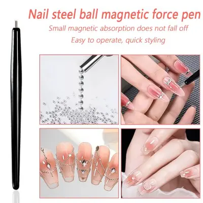 Image de Strass demi-ronds or & argent pour nail art - perles à dos plat
