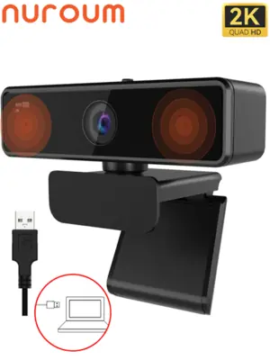 Image de Webcam 1080p Full HD avec Micro - Plug & Play