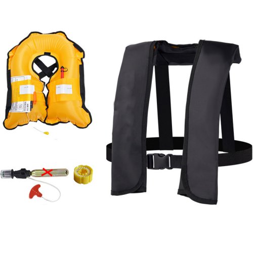 Image of Professional 150n Automatic Manual Inflatable Vests Buoyancy Rescue Vest PFD for Fishing Survival Jacket Rafting Boating