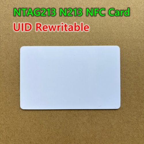 Imagen de Tarjeta NFC NTAG213 Regrabable con UID Cambiable