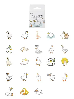 Image de Stickers Canard Mignon - Décoration Créative