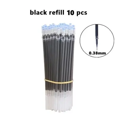 Image de Recharges de Stylo Gel 0.38mm - Bleu & Noir