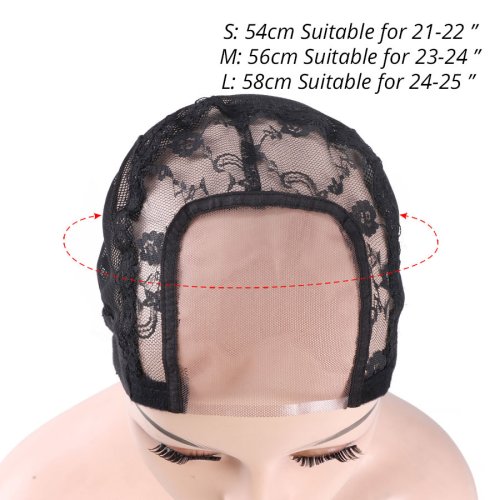 Image de Bonnets de Perruque U avec Dentelle - Sans Colle