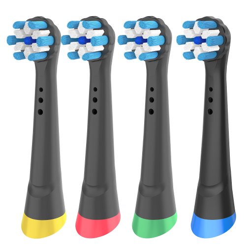Bild von Kompatibler Zahnbürstenkopf für Oral-B Elektrische Zahnbürsten – Ersatzköpfe für IO 3, 4, 5, 6, 7, 8, 9, 10 – 4er Pack mit weichen Borsten für optimale Zahnreinigung