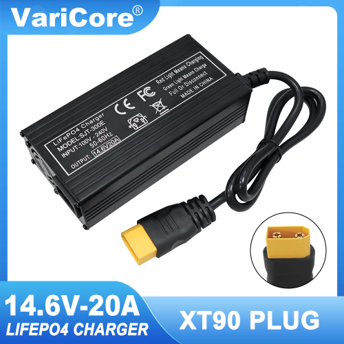 Afbeelding van VariCore 14.6V 20A Smart Lifepo4 Batterij Oplader 110-220V 4S 12V High Power oplader Voor Lithium-ijzerfosfaat Batterij
