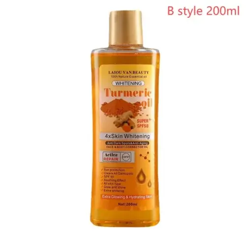 Image de Huile Essentielle de Curcuma - Soin Hydratant & Éclaircissant Visage & Corps