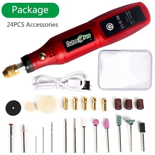 Rojo con 24pcs