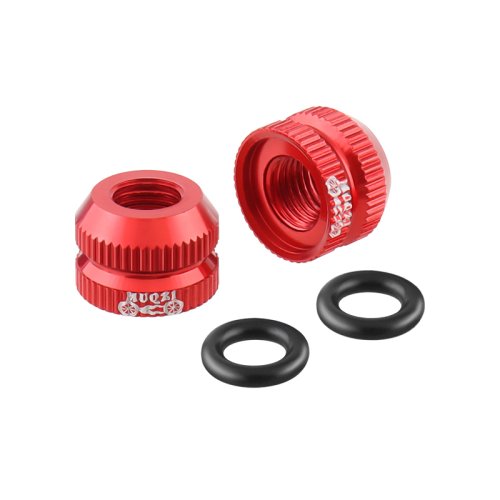 Afbeelding van 2 Stuks Bike Tubeless Band Presta Ventielmoer MTB Road Fiets Velg Aluminium Ultralight Ventieldop Fietsen Reparatie Onderdelen