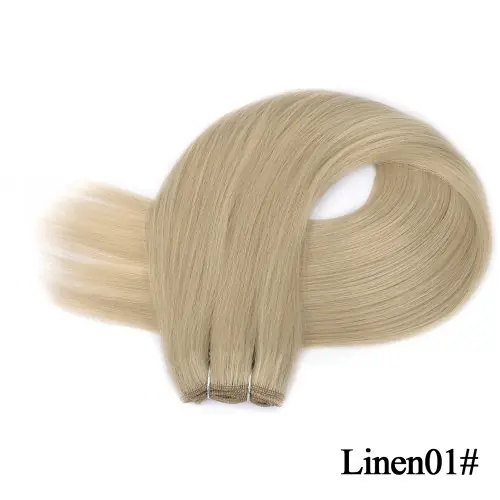 Image de Extensions de Cheveux Synthétiques Longs & Lisses Ombrés