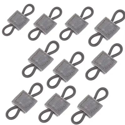 Image de Sangles Élastiques Nylon - Lot de 10 pour Randonnée, Chasse et Sac à Dos