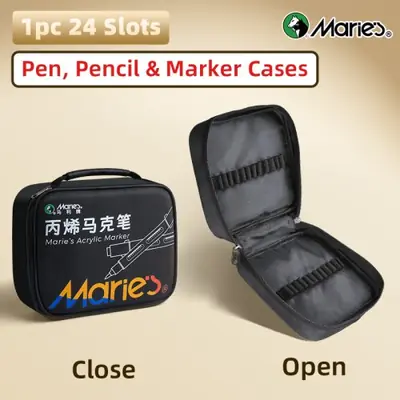 Image de Organisateur de Stylos 24-60 Cases – Sac Étui Pratique pour Artistes