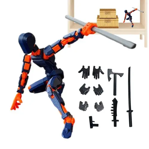 Image de Figurine Articulée 3D à Assembler - Jouet Éducatif Créatif