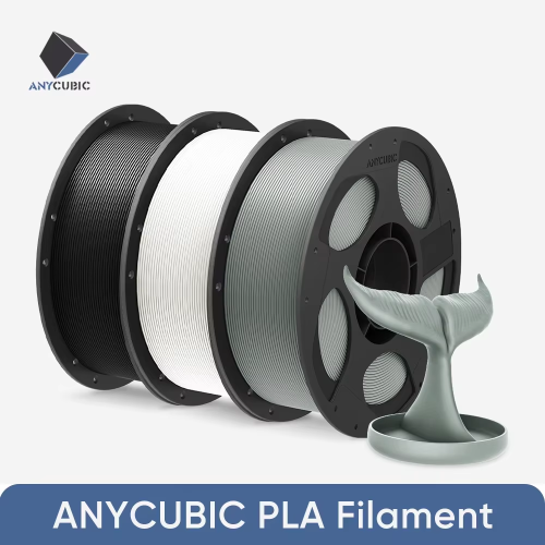 Image of Anycubic Multicolor PLA Filament 1.75mm 1kg Roll – Premium Plastic & Rubber-Like Material for FDM 3D Printers like Kobra 2 Pro