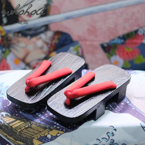 Afbeelding van Stijlvolle Zwarte Houten Getas voor Cosplay