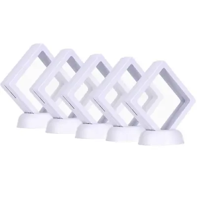 Image de Présentoir Flottant 5 Pièces - Support Bijoux Élégant