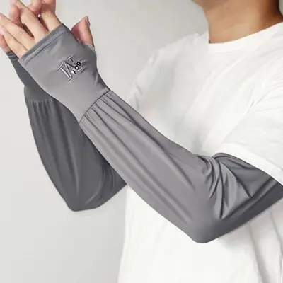 Image de Manchons UV Respirants pour Hommes - Protection Solaire Été