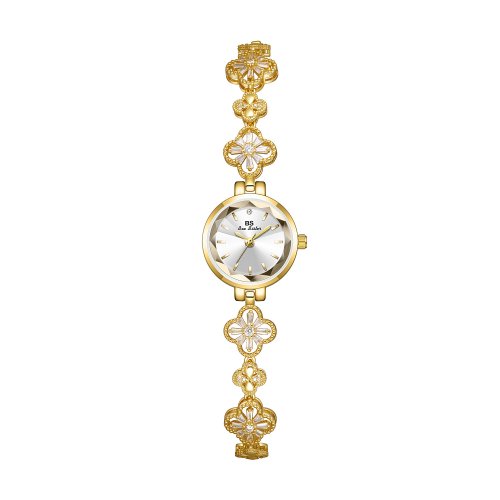 Afbeelding van Elegant Gouden en Zilveren Dameshorloge met Klein Quartz Mechanisme – Mode Armband Horloge voor Vrouwen, Gelukshorloge als Cadeau voor Vriendin of Liefhebber 2025
