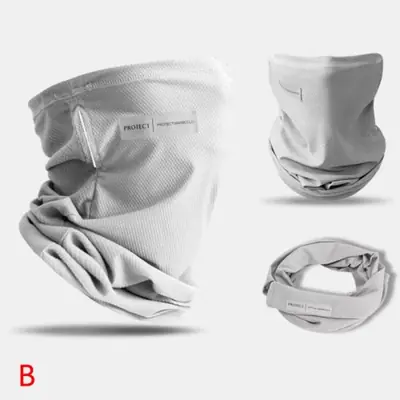 Masque Solaire UV Étanche - Écharpe Glacée pour Cyclisme