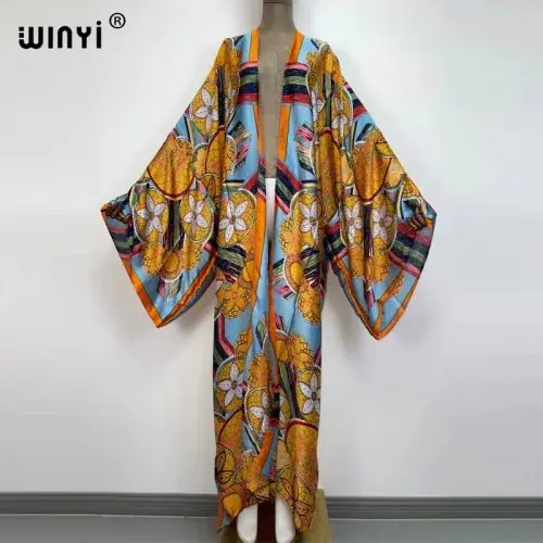 Image de Tunique Boho Maxi Élégante pour Femmes - Style Vacances & Cocktail