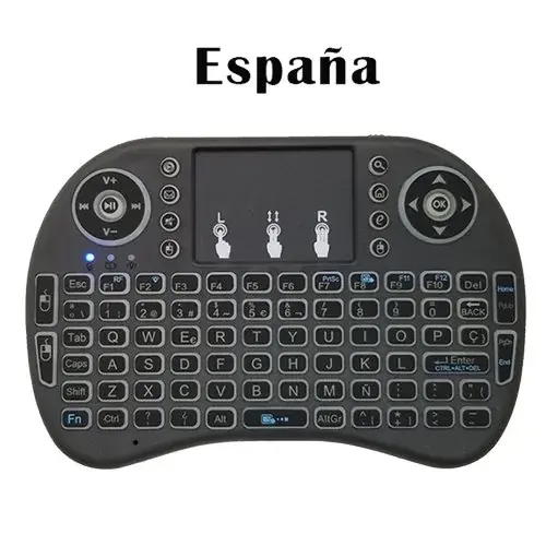 Image de Mini Clavier Sans Fil avec Souris Air - Multilingue & Compact