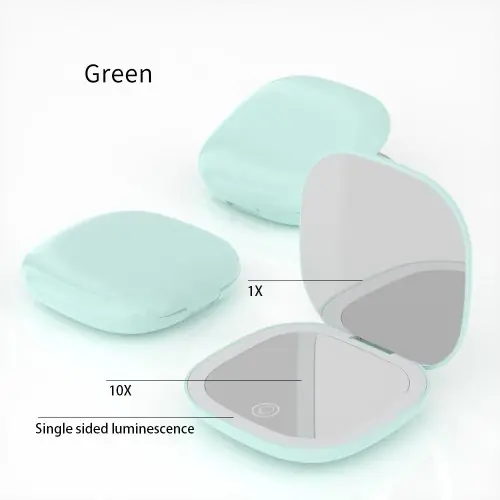 Image de Miroir de Maquillage LED Compact & Rechargeable