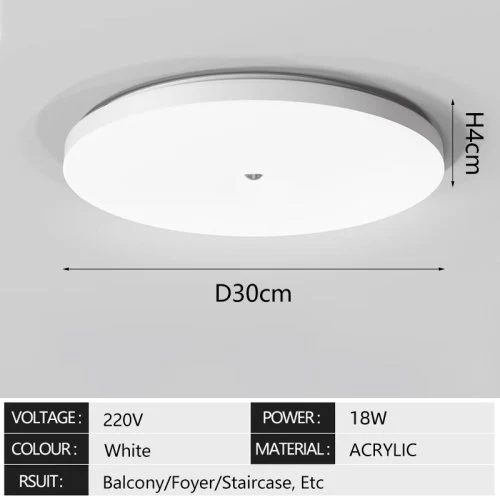 30cm-18w-6000k