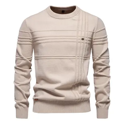 Image de Pullover Homme Col Rond - Tendance Automne-Hiver 2025
