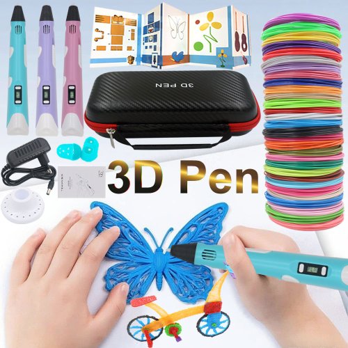 Immagine di Penna 3D per Bambini con Display LCD – Set Creativo per Regali