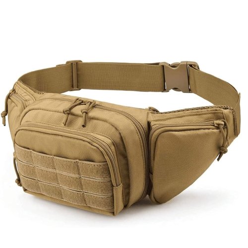 Imagen de Nueva bolsa de fijación de cintura Invisible multifuncional para exteriores, bolsa de almacenamiento...