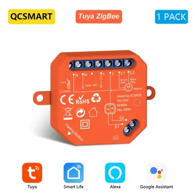 Image de Module Zigbee Relais pour Stores à Volet Roulant - Contrôle Intelligent