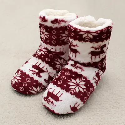 Image de Chaussures de Maison Hiver Douillettes pour Femmes