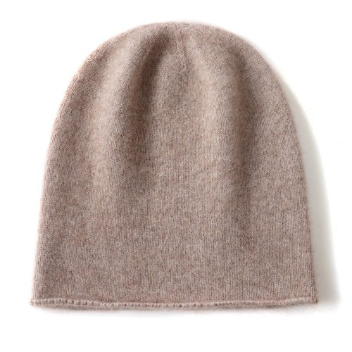 Imagen de Gorros de Invierno Unisex en Cachemira 35% para Exteriores, Gorros Informales Calientes y Tejidos de Color Sólido, Ideal para Hombres y Mujeres