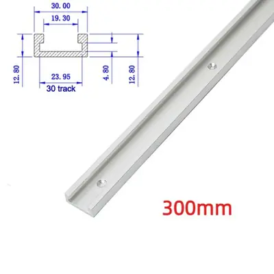 Image de Kit complet de pistes T pour scie circulaire - Précision & durabilité