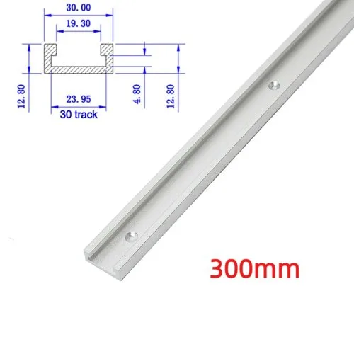 300mm spoor-zilver